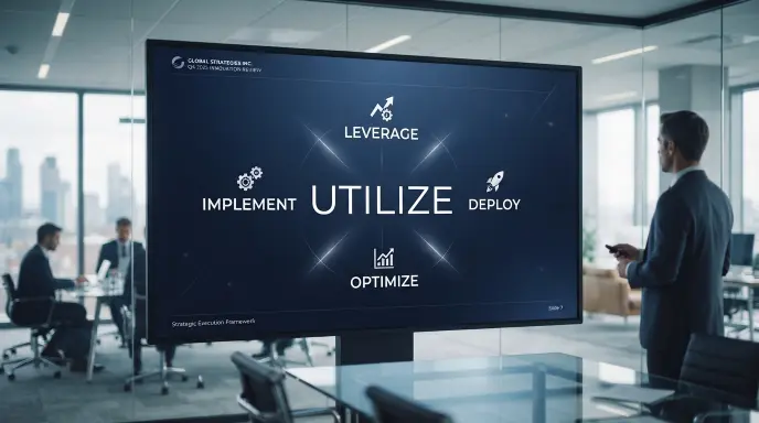 Corporate Communication: Synonyms for Utilize