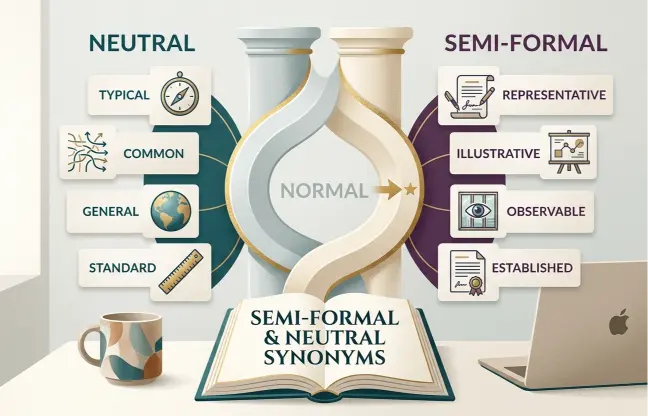 Semi-Formal and Neutral Synonyms for Normal