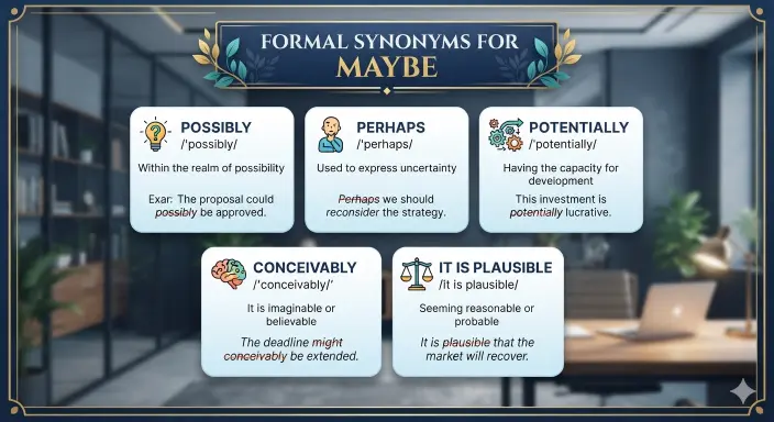 Formal Synonyms for Maybe