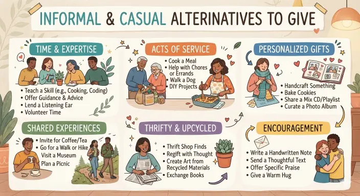 Informal and Casual Alternatives to Give