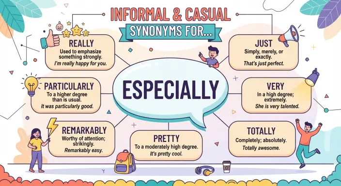 Informal and Casual Synonyms for Especially