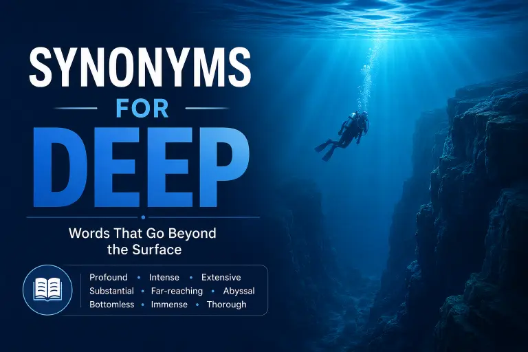 synonyms for deep