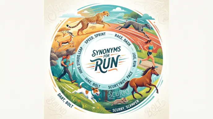 synonyms for run