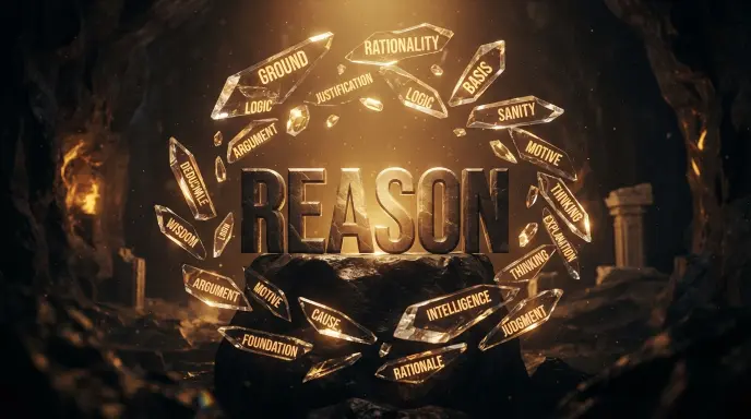 synonyms for reason